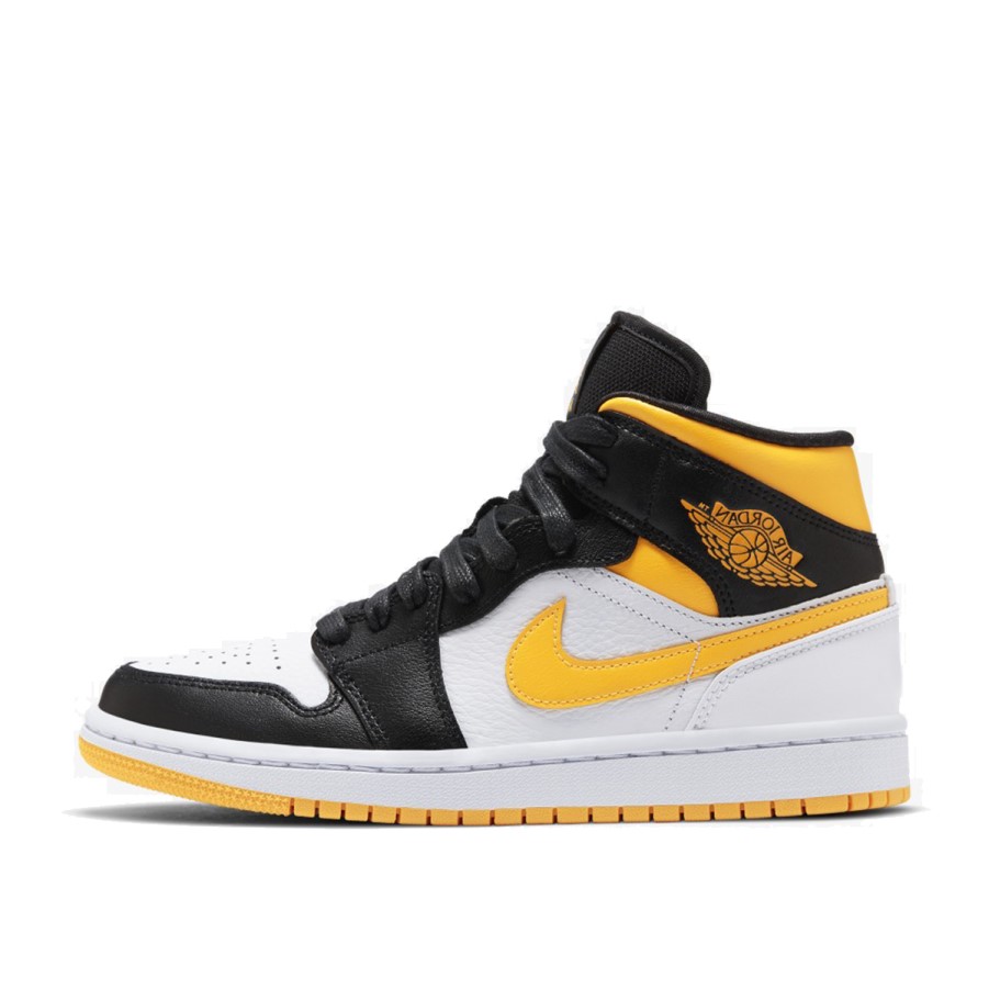 1 Mid Wmns Laser Narančasto Crna Klekt