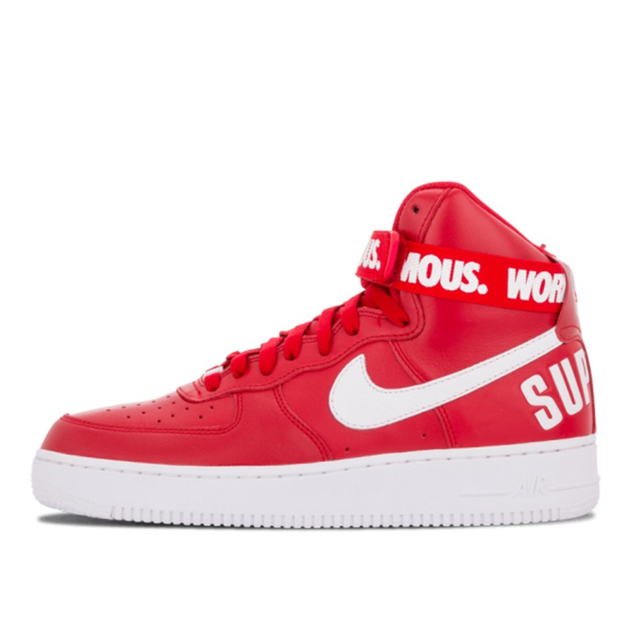 Klekt Air Force 1 High Supreme Svjetski Poznati Crveni