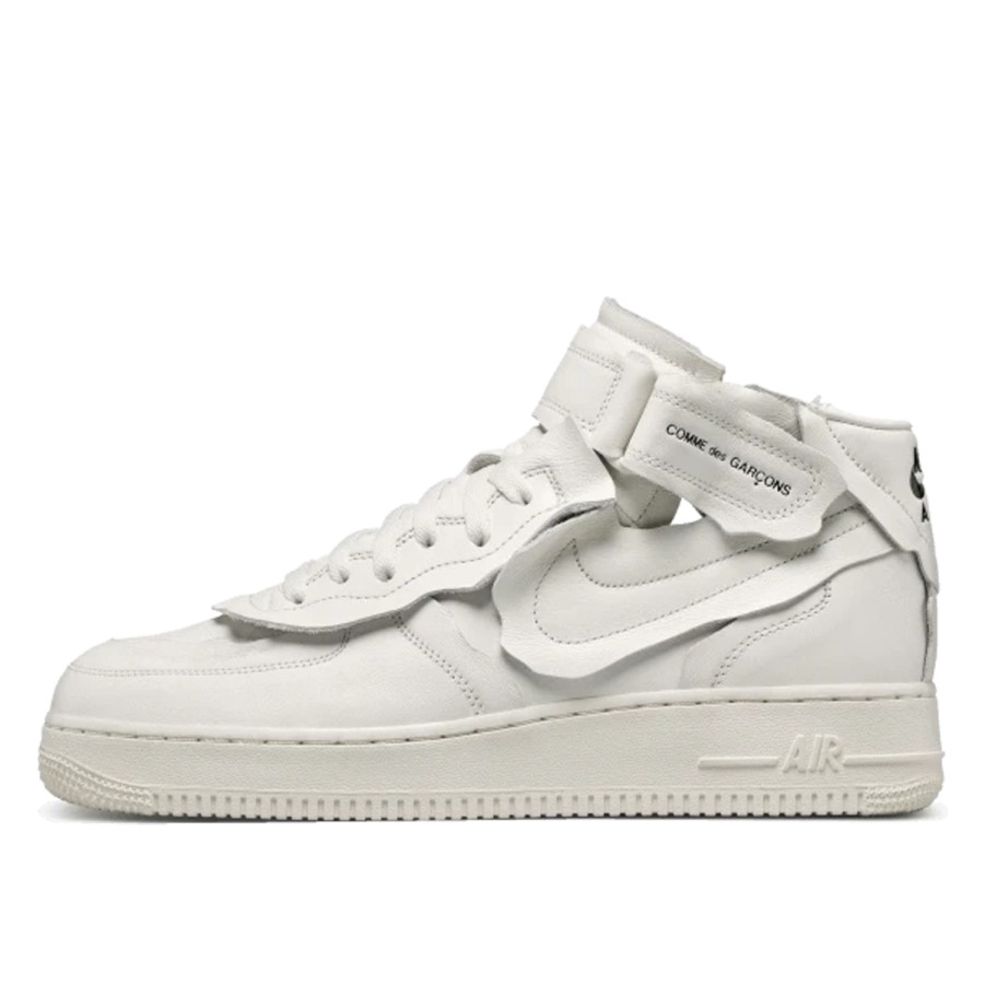Klekt Air Force 1 Mid Comme Des Garcons Bijeli