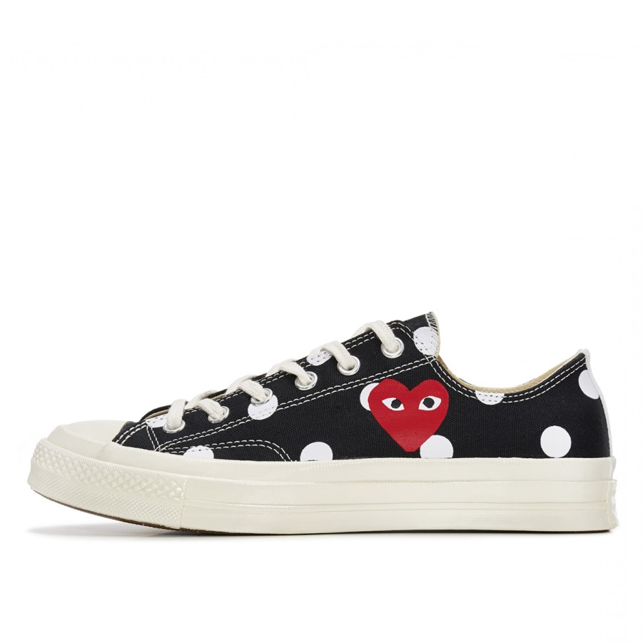 Klekt Chuck Taylor All-star 70s Ox Comme Des Garcons Cdg Točkica Crna