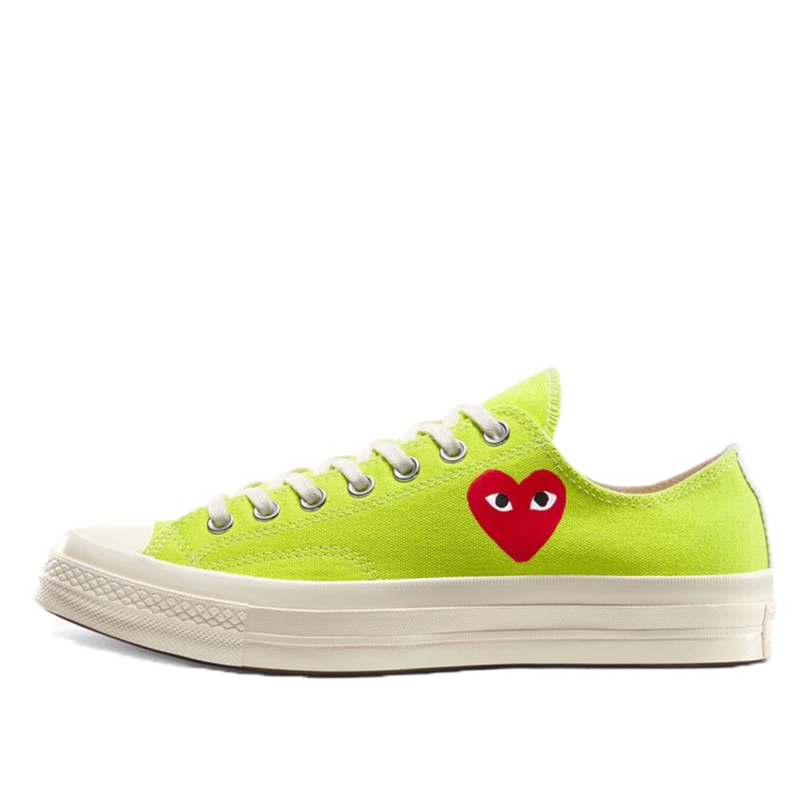 Klekt Chuck Taylor All-star 70s Ox Comme Des Garcons Play Jarko Zelena