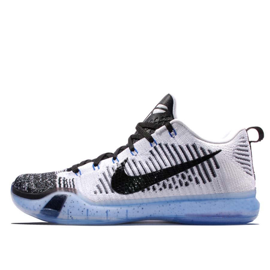 Klekt Kobe 10 Elite Low Htm Shark Jaw (bijelo Crno)