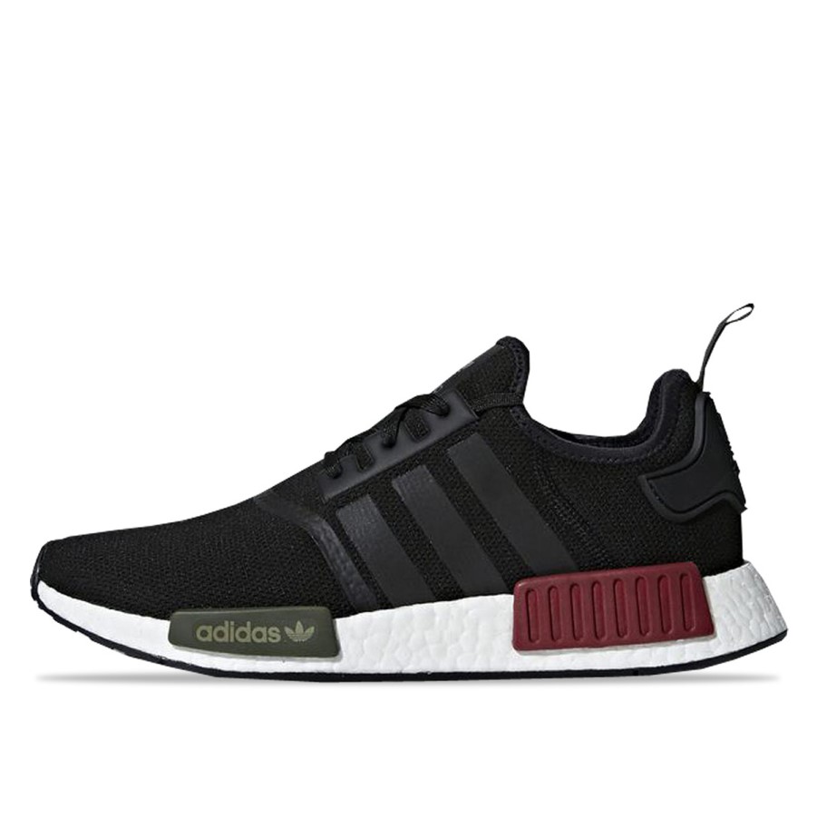 Klekt Nmd R1 Jezgra Crna Kolegijalno Bordo