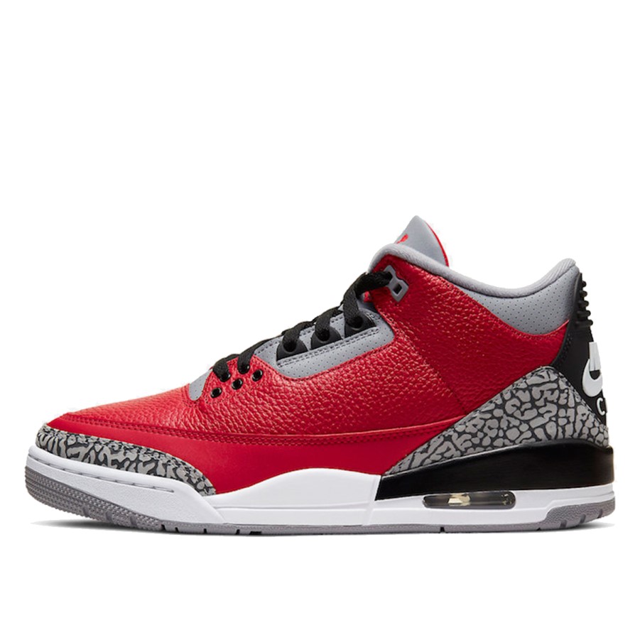 Klekt Nike Aj Iii 3 Retro Fire Red Cement Nike Chi