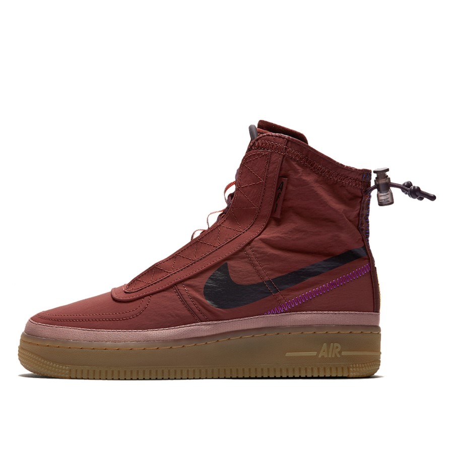 Klekt Wmns Air Force 1 školjka Bordo Jasen
