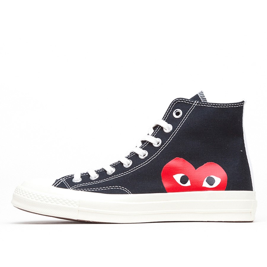 Klekt X Comme Des Garcons Cdg Chuck Taylor Visoka Crna