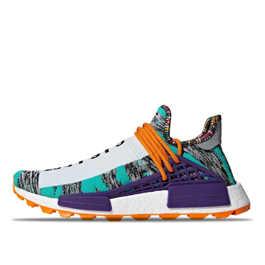Klekt X Pharrell Nmd Hu Ljudska Rasa Afro Solarni Paket Narančasta