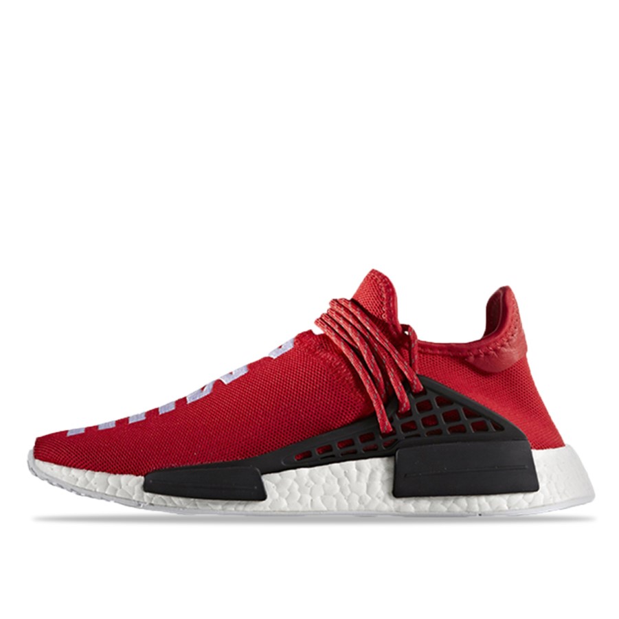 Klekt X Pharrell Nmd Hu Ljudska Rasa Grimizno Crvena