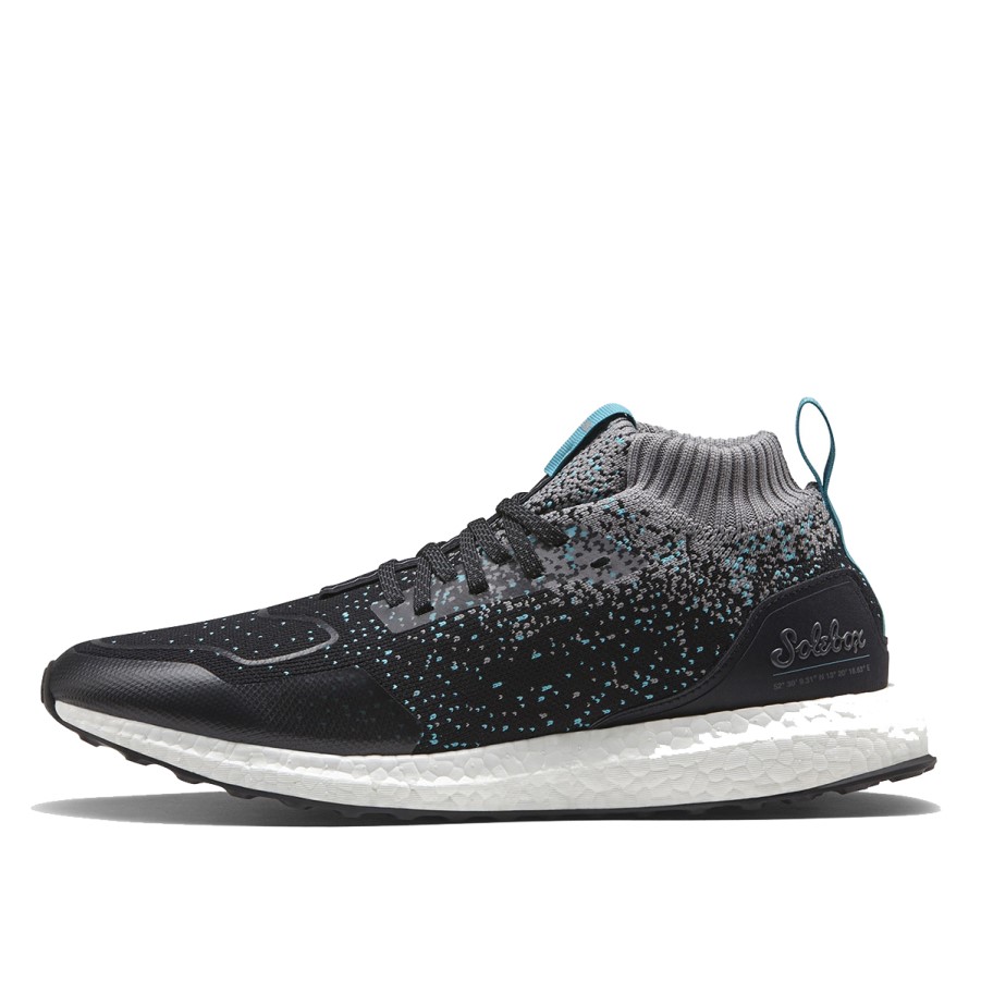 Klekt X Solebox X Paker Cipele Ultra Boost Srednje Crno Sive
