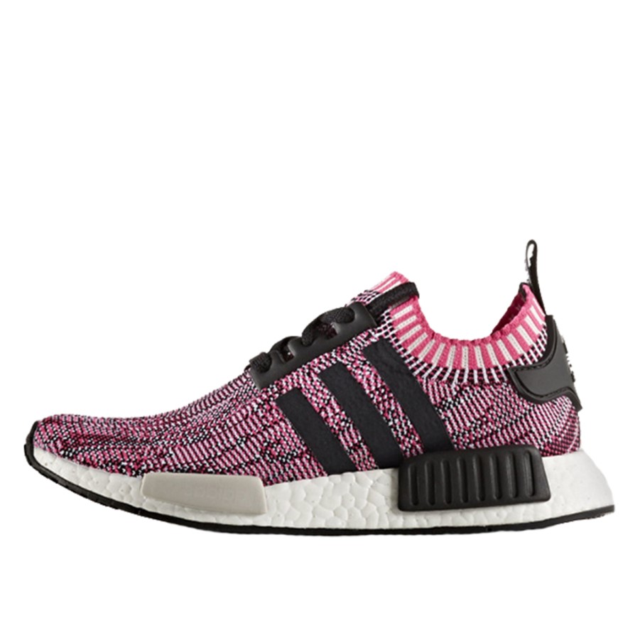 Nmd R1 Primeknit (w) Shock Pink Camo Klekt