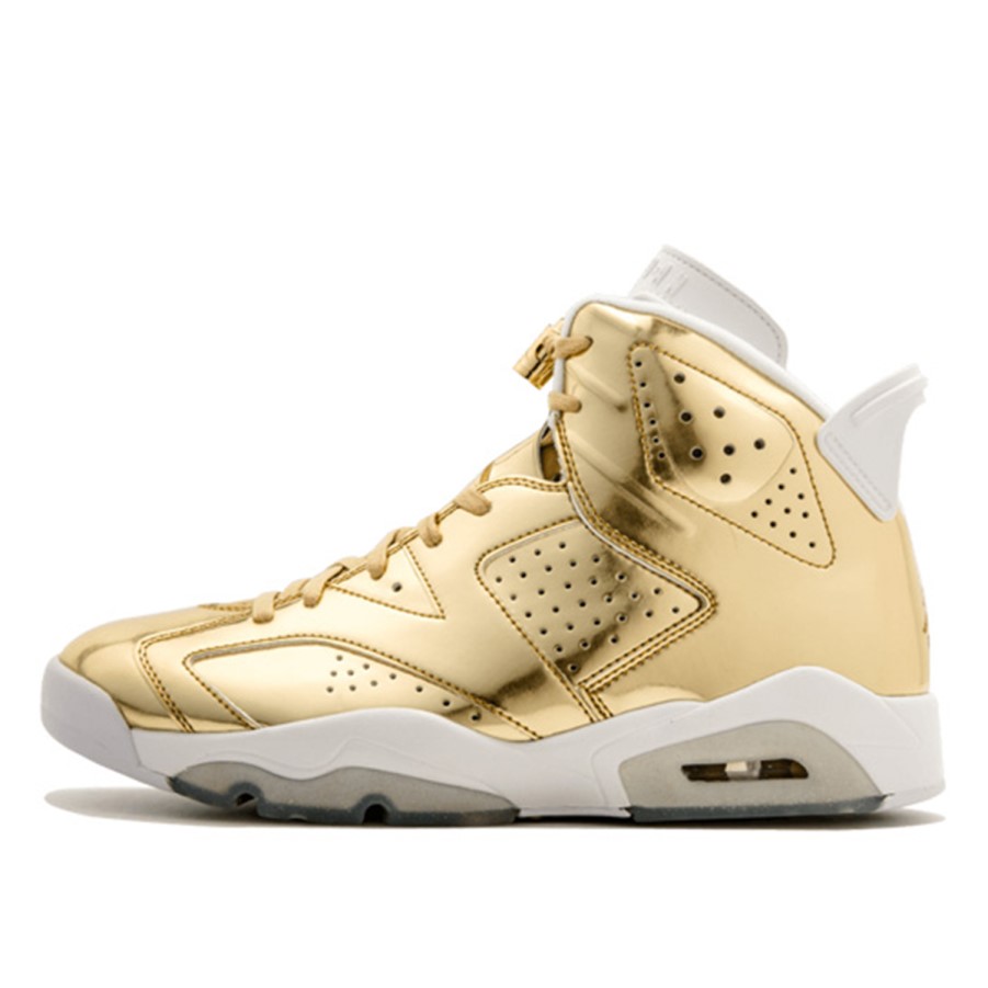 Nike Aj 6 Vi Retro Pinnacle Metalik Zlatna Klekt