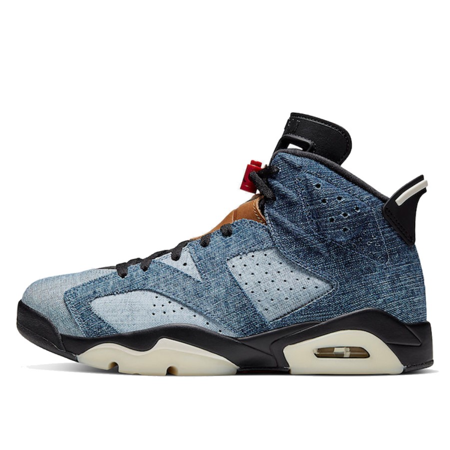 Nike Aj Vi 6 Washed Denim Klekt