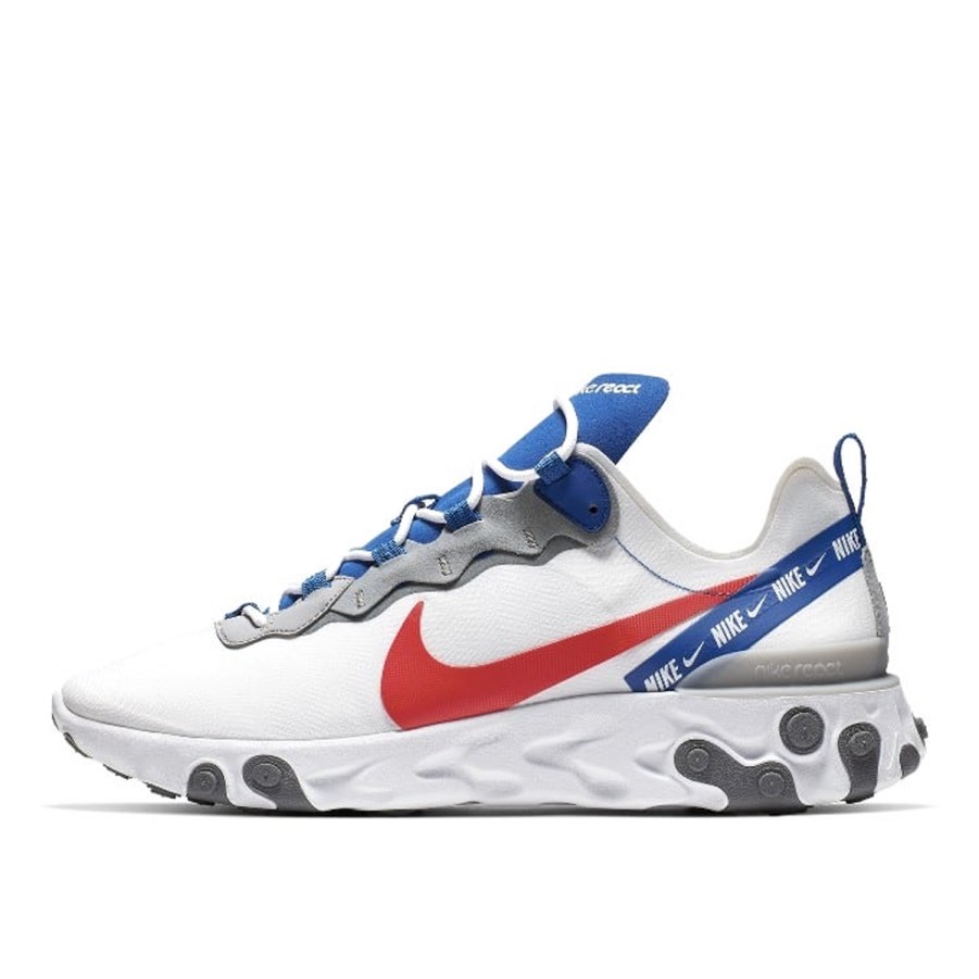Nike React Element 55 White Game Royal Klekt