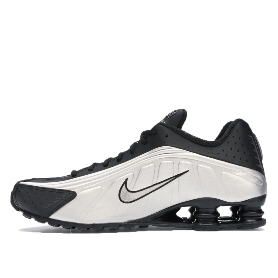 Shox R4 Crna Metalik Srebrna Klekt