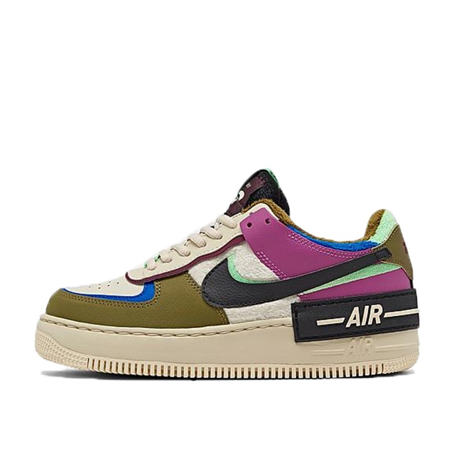 Wmns Air Force 1 Shadow Kaktus Cvijet Olive Flak Klekt