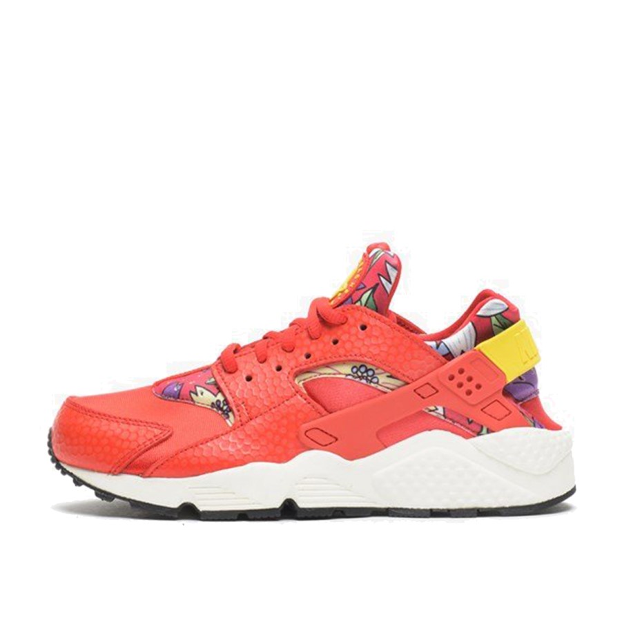 ženski Zračni Huarache Crveni Aloha Cvjetni Klekt