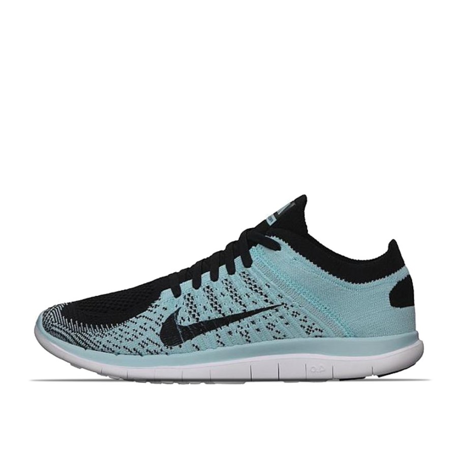 ženske Besplatne 4.0 Flyknit Black Glacier Ice (2014) Klekt