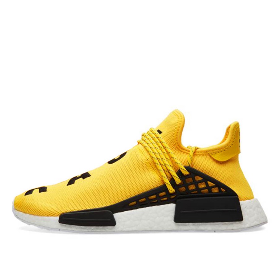 X Pharrell Nmd Hu Ljudska Rasa žuti Klekt