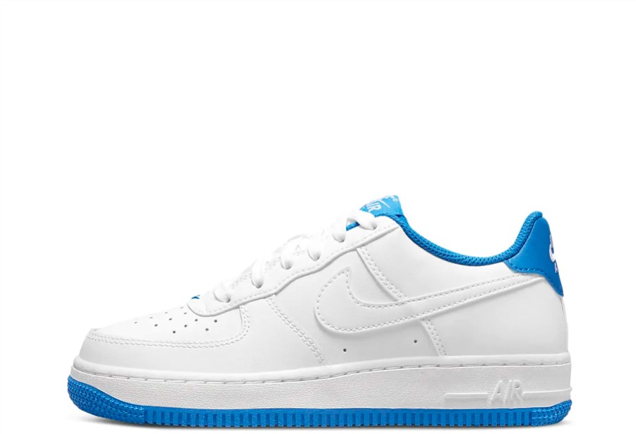 Air Force 1 Ess Low Gs Light Foto Plava Bijela Klekt