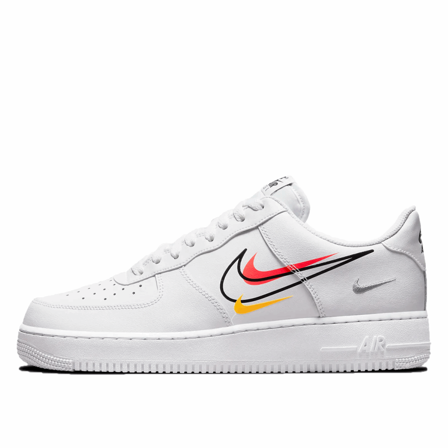 Air Force 1 Low Multi Swoosh White Team Orange Klekt