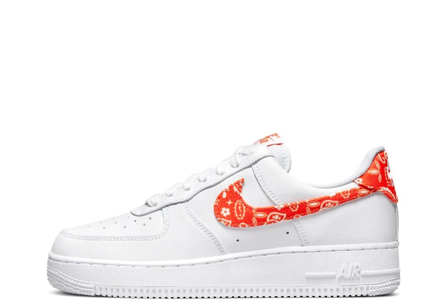 Air Force 1 Niski Narančasti Paisley Klekt