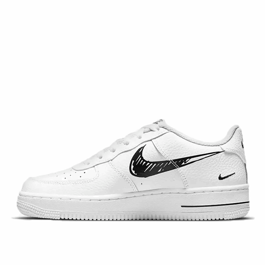 Air Force 1 Niska Skica Bijela Crna Klekt