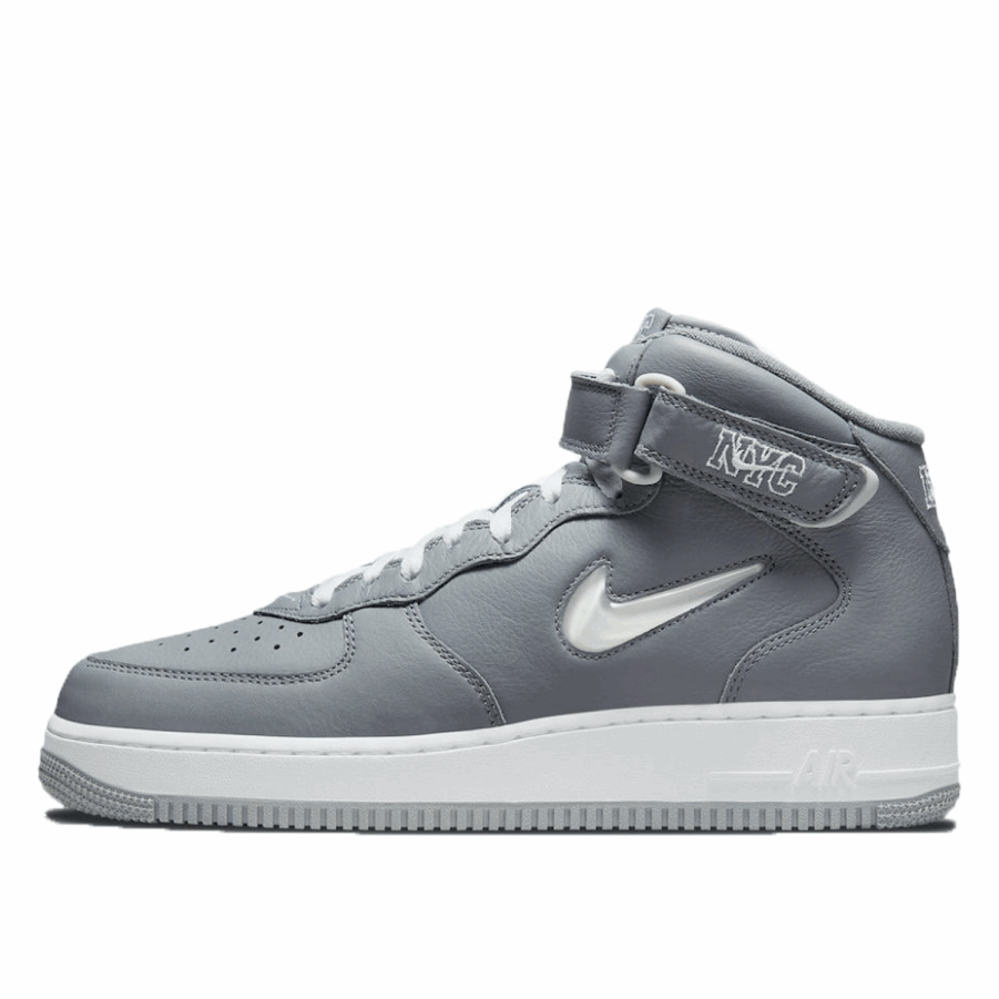 Air Force 1 Mid Qs Jewel Nyc Cool Grey Klekt