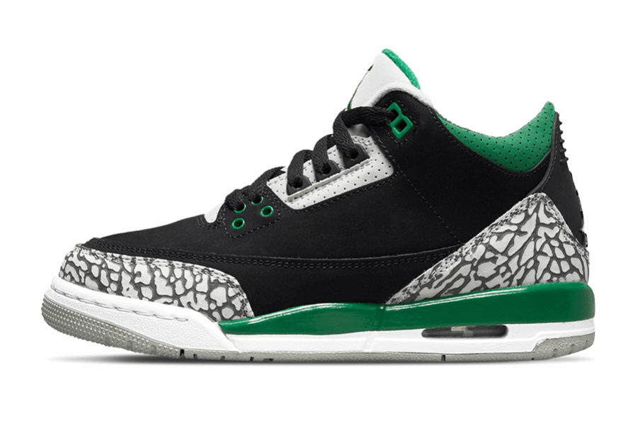 Jordan 3 Retro Bor Zelena (gs) Klekt