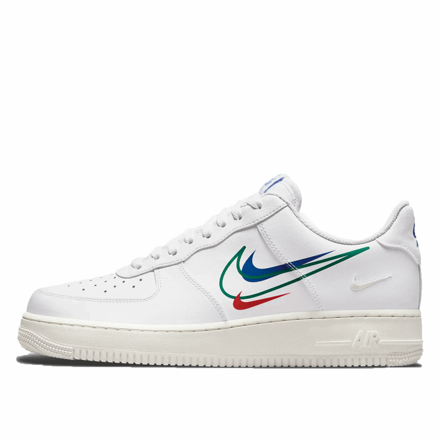 Klekt Air Force 1 Low Multi Swoosh White Game Royal