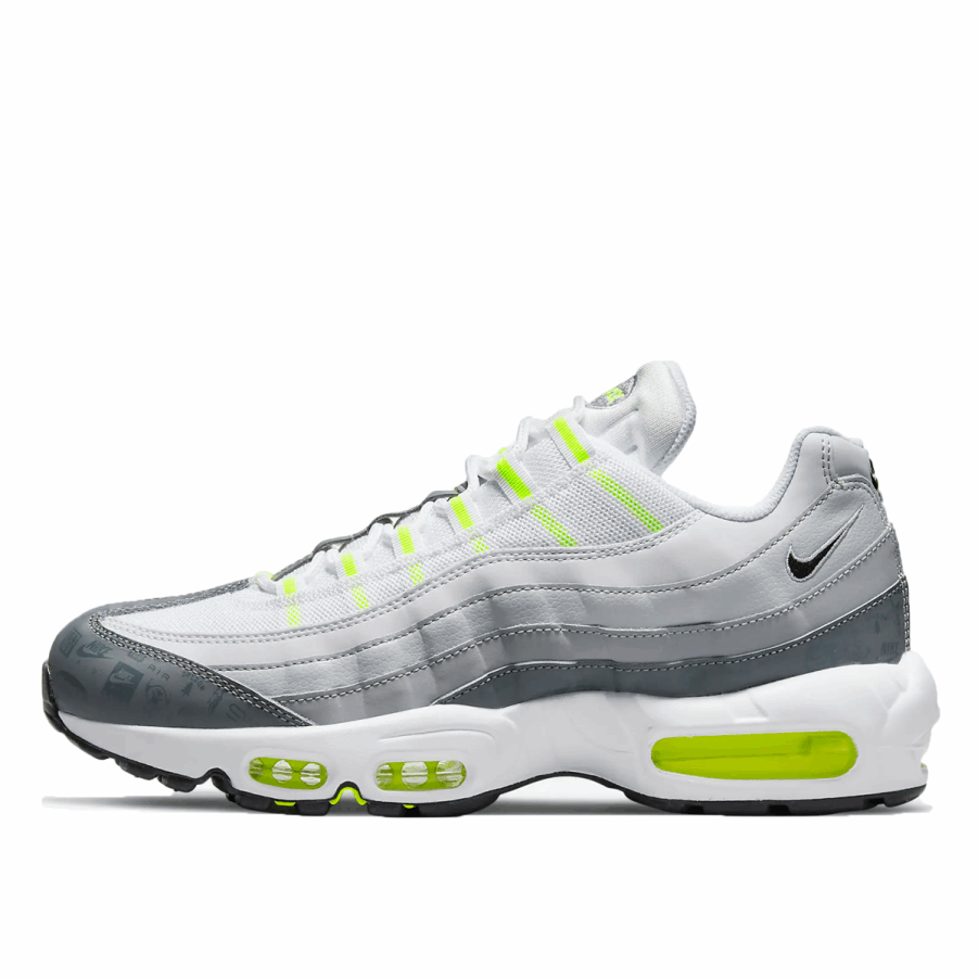 Klekt Air Max 95 Sivi Volt Logo