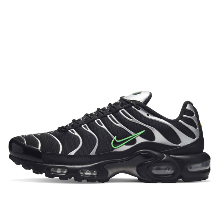 Klekt Air Max Plus Black Silver Green Strike