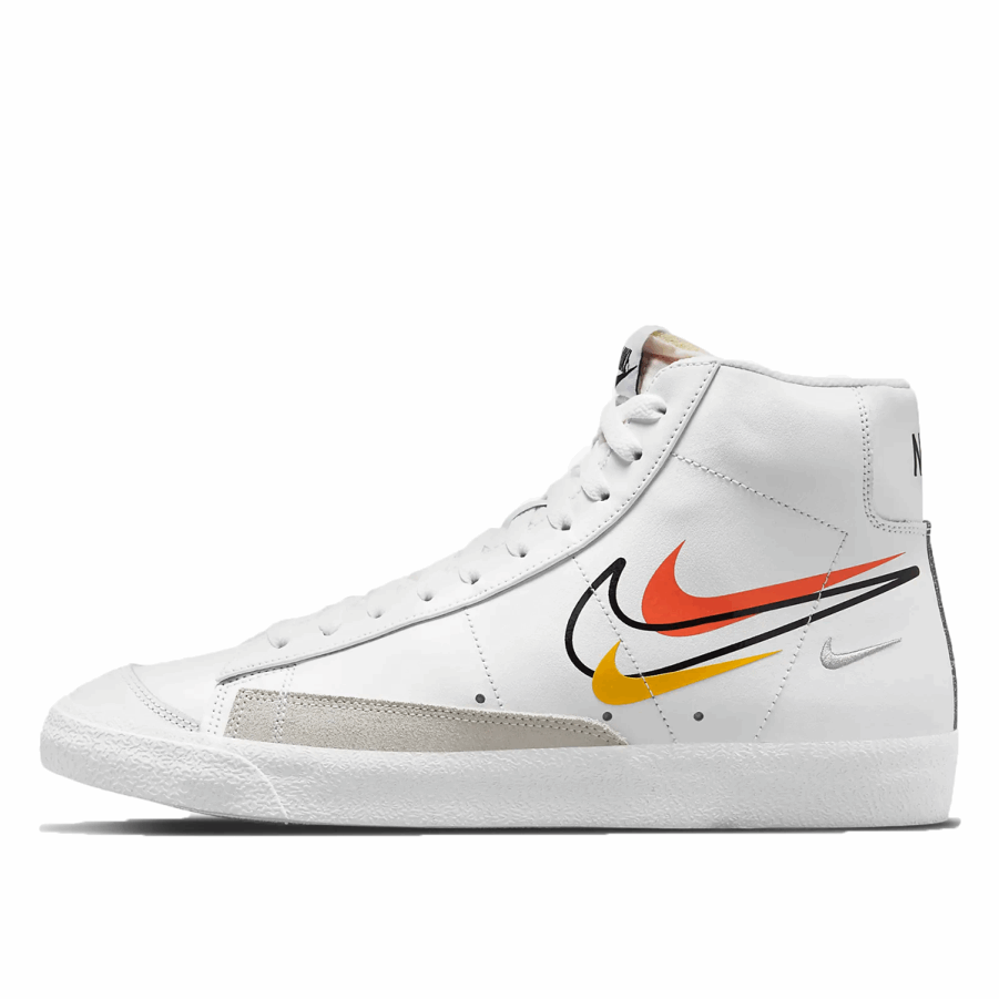 Klekt Blazer Mid 77 Multi Swoosh White Team Orange