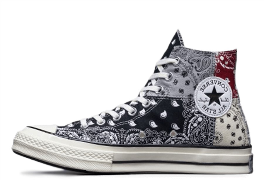 Klekt Chuck Taylor All-star 70s Hi Potomstvo Paisley Black