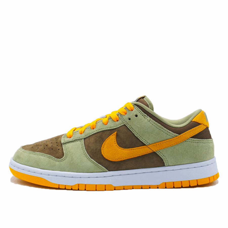 Klekt Dunk Low Dusty Olive Gold