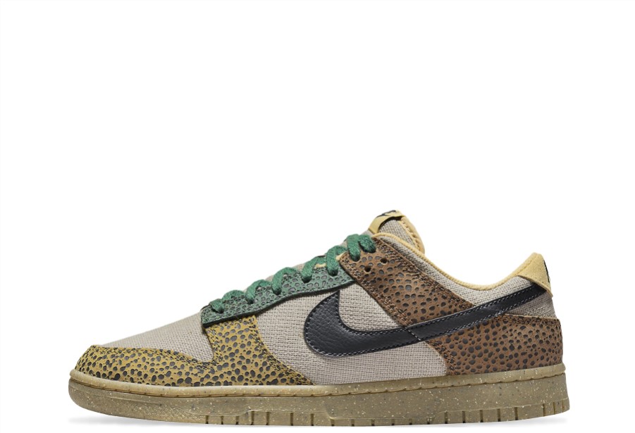 Klekt Dunk Low Safari Cacao Wow Zlatna Mahovina