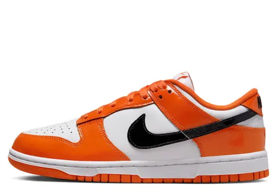 Klekt Dunk Low Wmns Bijelo Narančasto Crni Patent