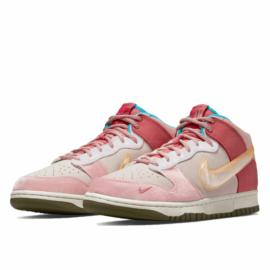 Klekt X Društveni Status Besplatan Ručak Dunk Mid Jagoda Mlijeko