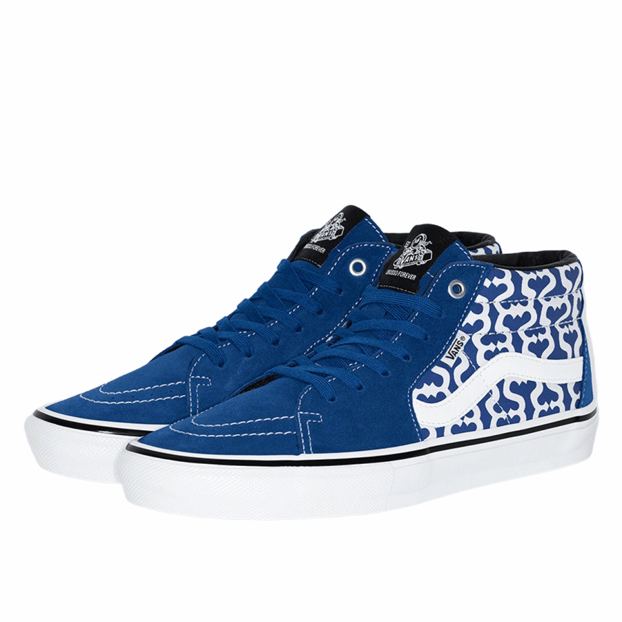 Klekt X Vans Monogram S Logotipom Klizaljka Grosso Srednje Plava (ss21)