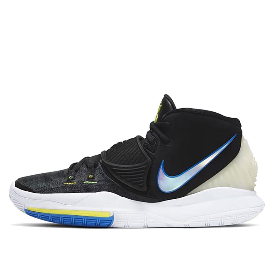 Kyrie 6 Crna Soar Dinamična žuta Klekt