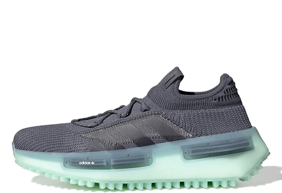 Nmd S1 Sivo Zeleni Sjaj Klekt