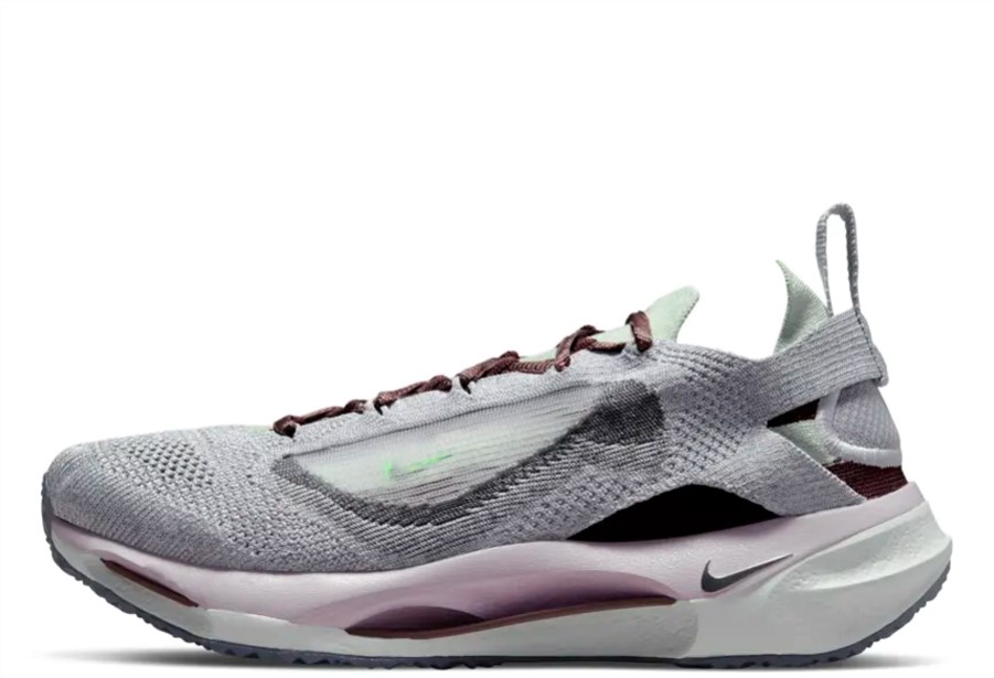 Iskra Flyknit Siva Ljubičasta Zelena Klekt