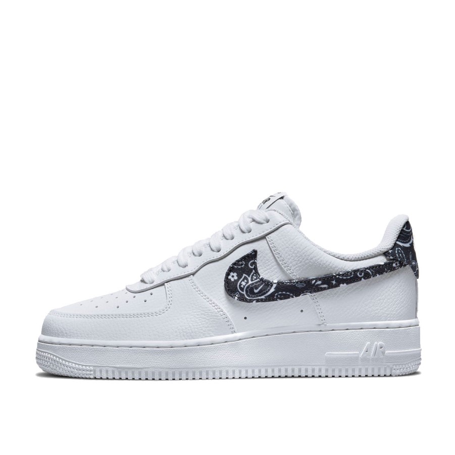 Wmns Air Force 1 Low 07 Essential White Black Paisley Klekt
