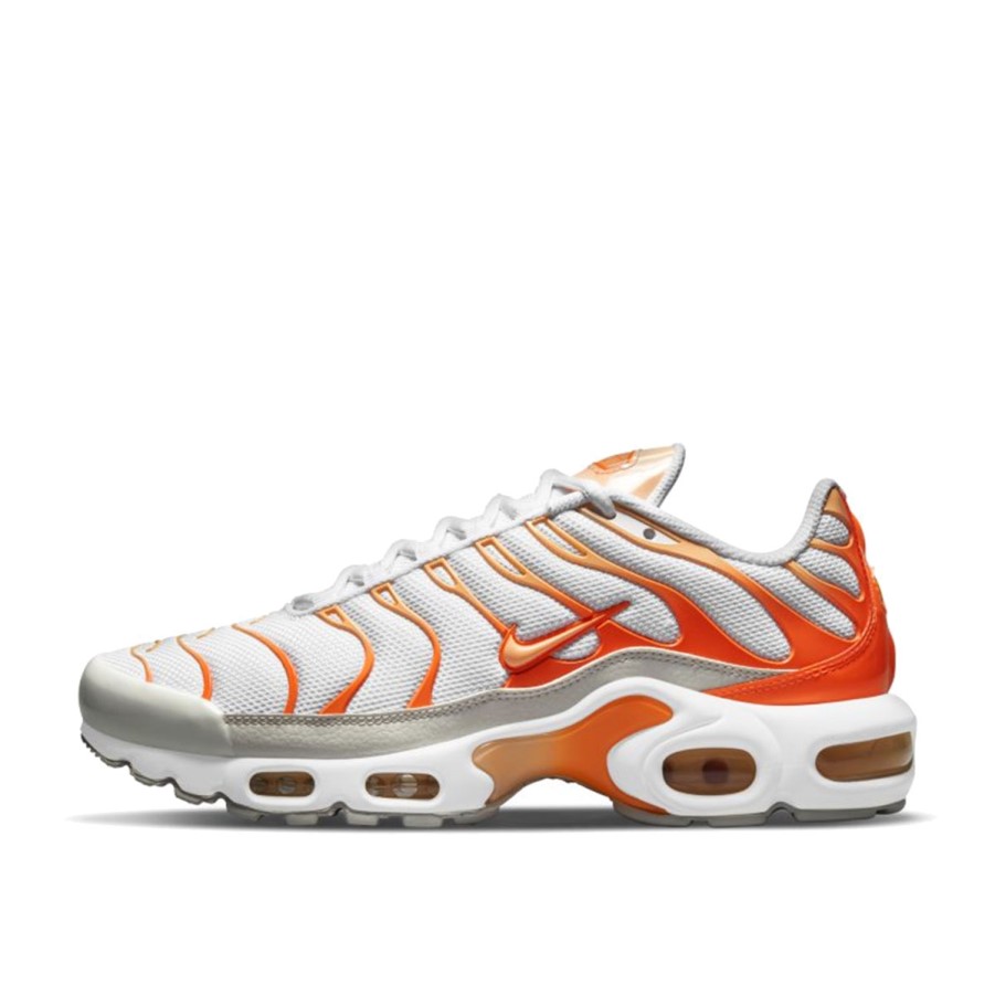 Wmns Air Max Plus White Atomic Orange Klekt