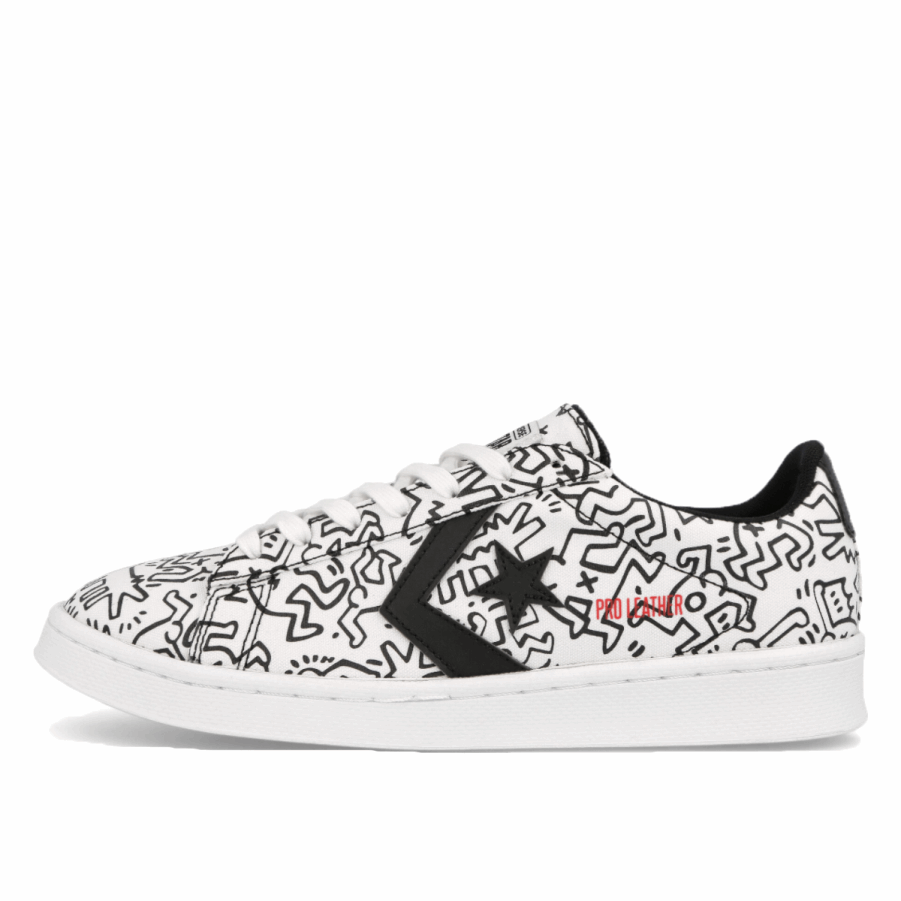 X Keith Haring Pro Koža Volovska Bijela Crna Klekt
