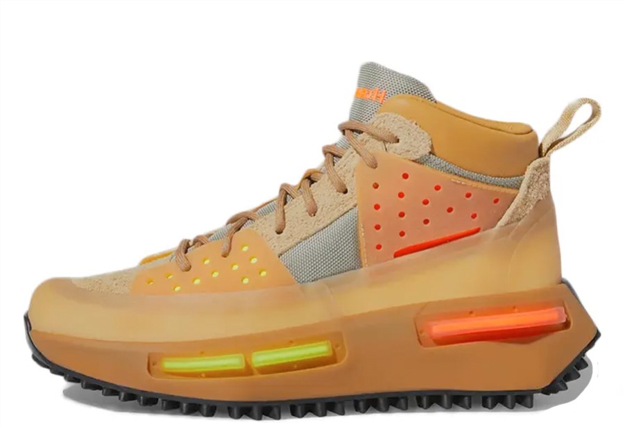 X Pharrell Hu Nmd S1 Ryat Tan Volt Narančasta Klekt