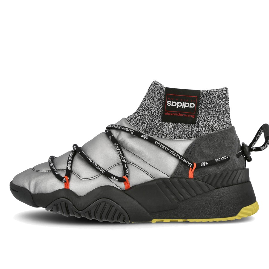 X Alexander Wang Puff Tenisice Metalik Srebrne Klekt