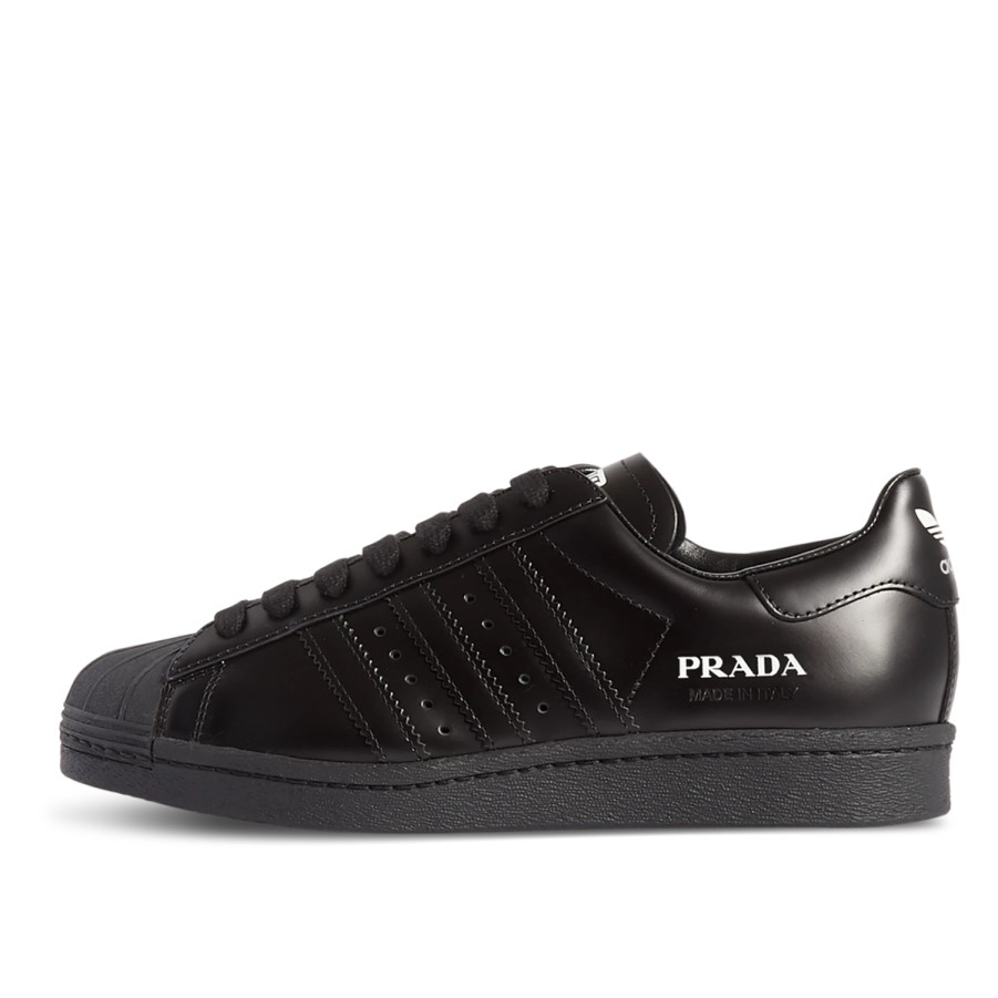 X Prada Superstar Core Black Klekt